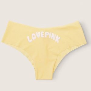 PINK Victoria’s Secret Yellow Cheeky Panties